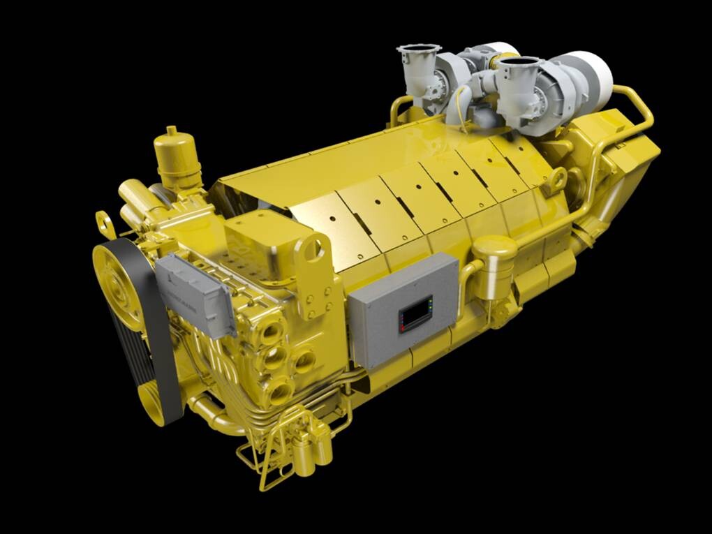 12V175 Diesel Engine 1097kW