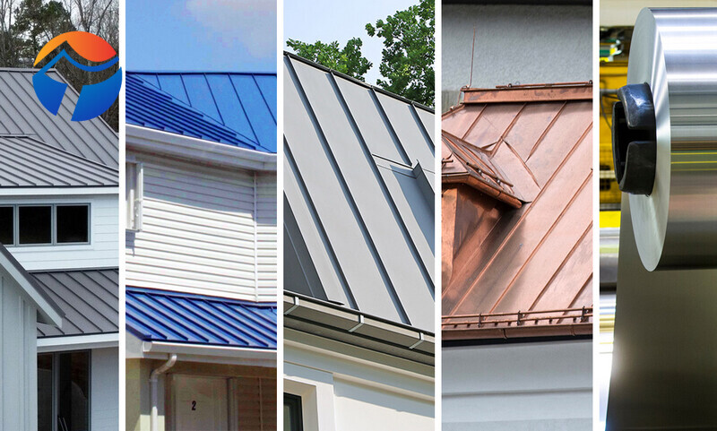 Cases of stainless steel, color coated sheet, galvanized sheet, steel structure, etc