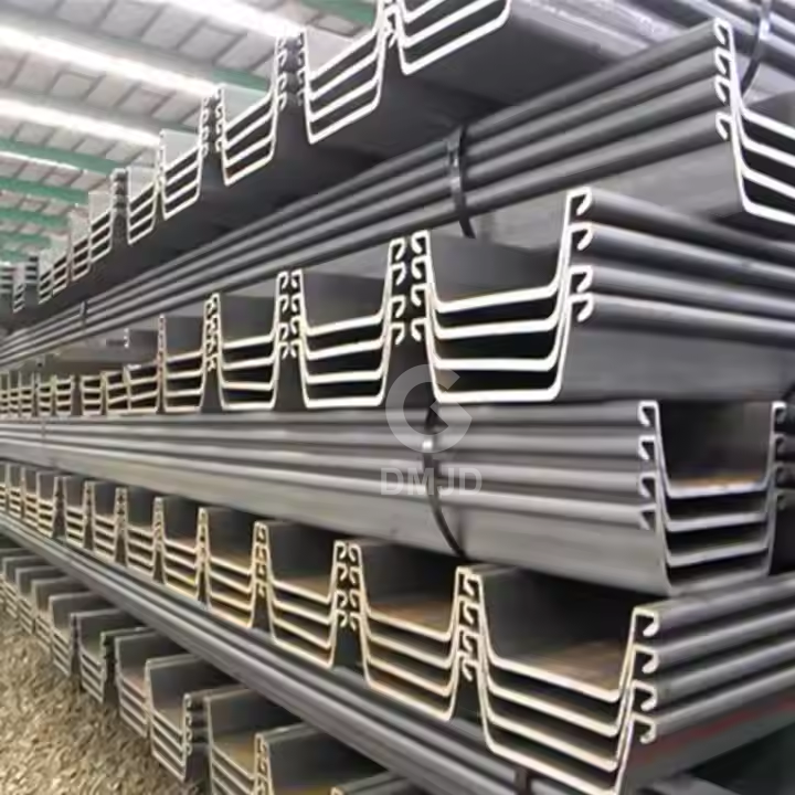 Sheet piling sections
