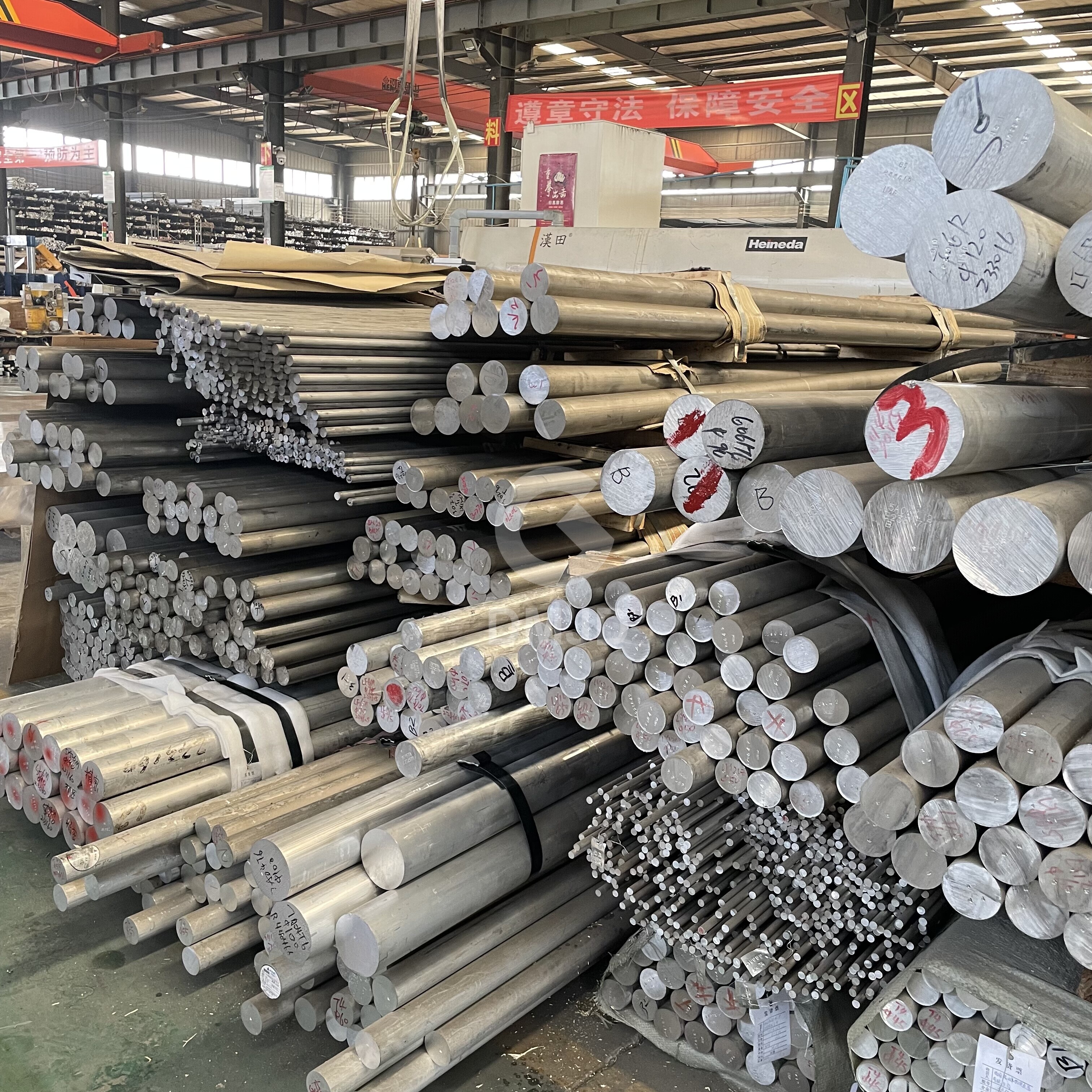 Extruded Aluminum Rods
