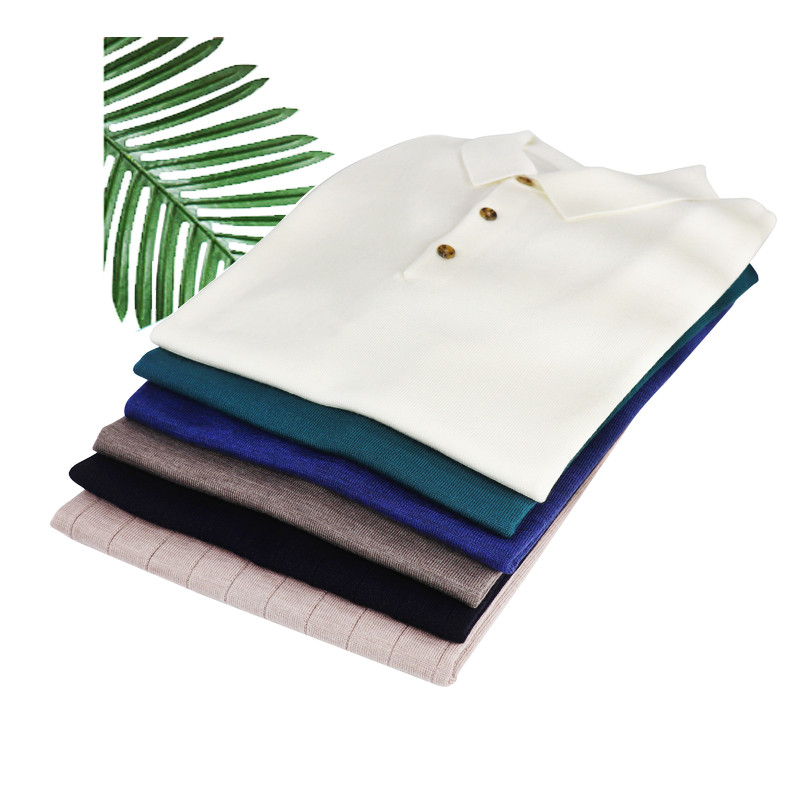 2024 Popular Men's Oversized Polo T-Shirts With Custom Logo Mens Casual Plain Knitted Polo T-shirts 2024 Popular Men's Oversized Polo T-Shirts With Custom Logo Mens Casual Plain Knitted Polo T-shirts