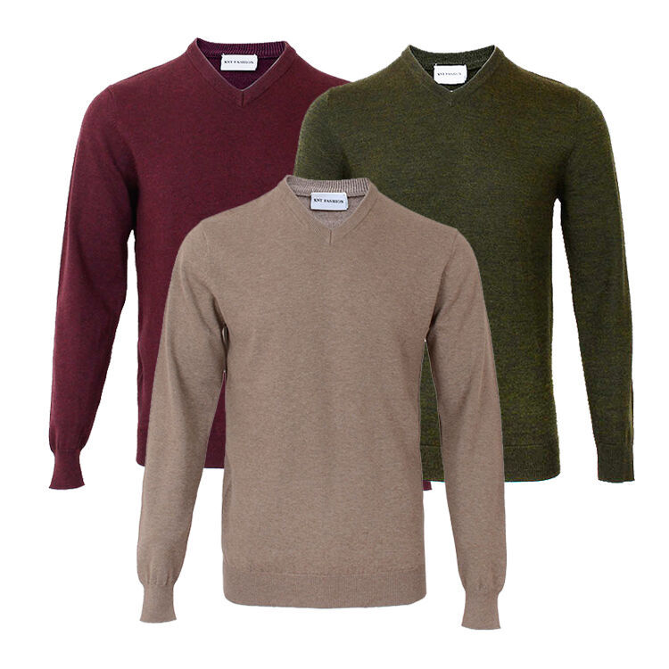 High Quality Men's Autumn Clothing Custom Crew Neck Men Knitted Plus Size Cashmere Pullover Sweater