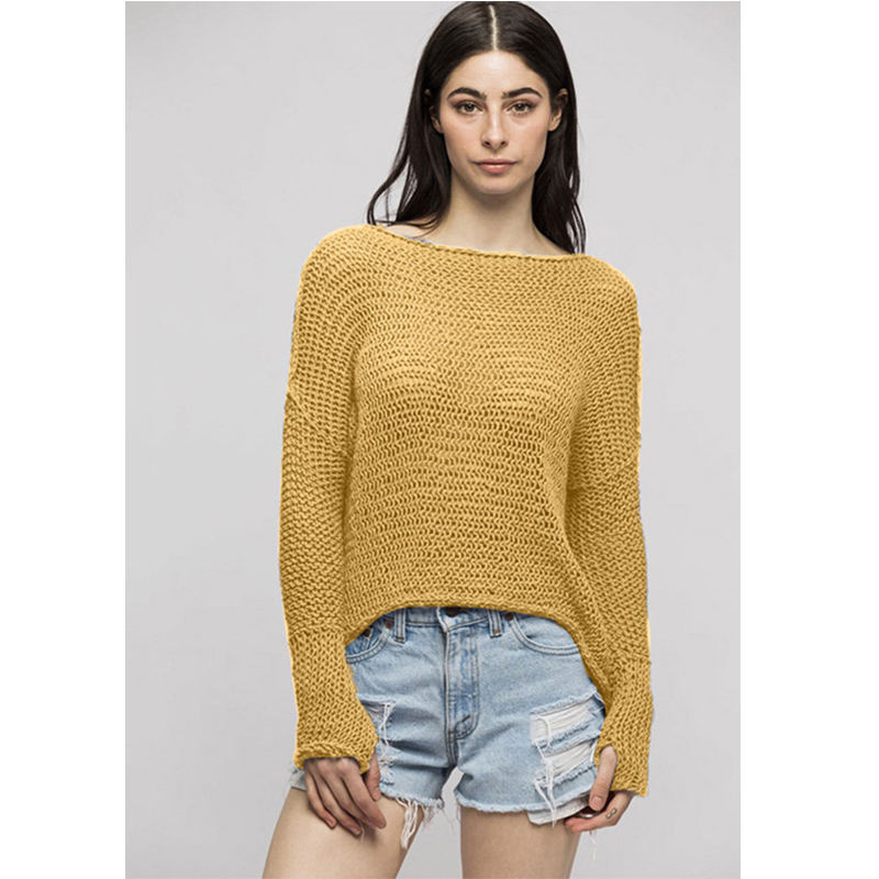 2024 Nouveau Luxe Marque Brand Bat Ladies Sexy Long Sleeve High Street Womens Sweater 2024 Nouveau Luxe Marque Brand Bat Ladies Sexy Long Sleeve High Street Womens Sweater