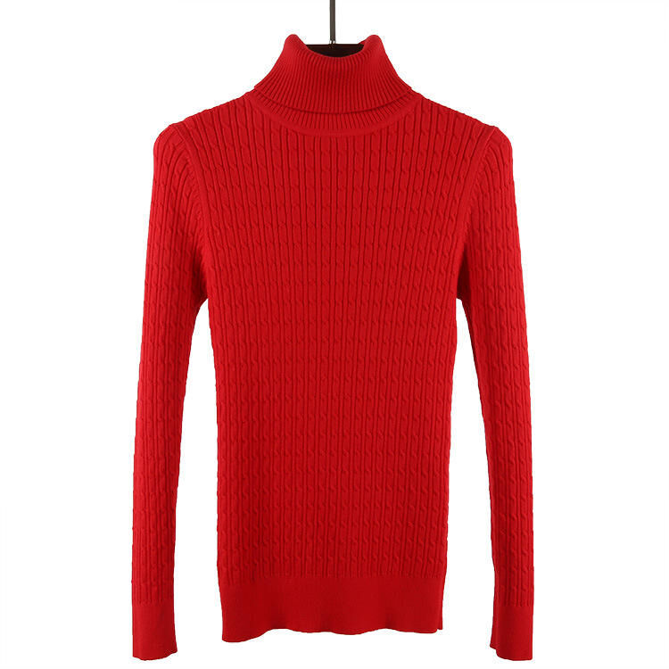 2024 Cheap Hot Sale Fashion High Neck Sexy Woman Hollwo Out Girls Woman Sweater for Wholesale