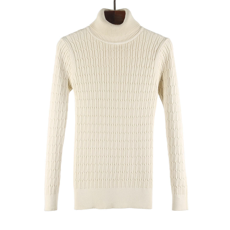 2024 Cheap Hot Sale Fashion High Neck Sexy Woman Hollwo Out Girls Woman Sweater for Wholesale