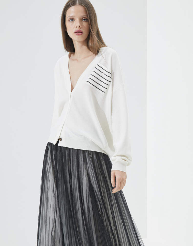 Custom/Wholesale 2024 Latest Design Female Open Sexy Knitted Women Viscose Short Cardigan Sweater for Autumn Custom/Wholesale 2024 Latest Design Female Open Sexy Knitted Women Viscose Short Cardigan Sweater for Autumn