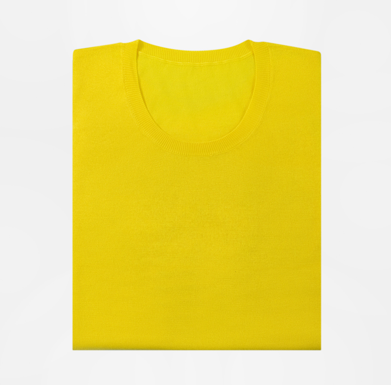 2024 Custom/Wholesale Summer Women's Solid Color Short Sleeve Knit T Shirts for Women