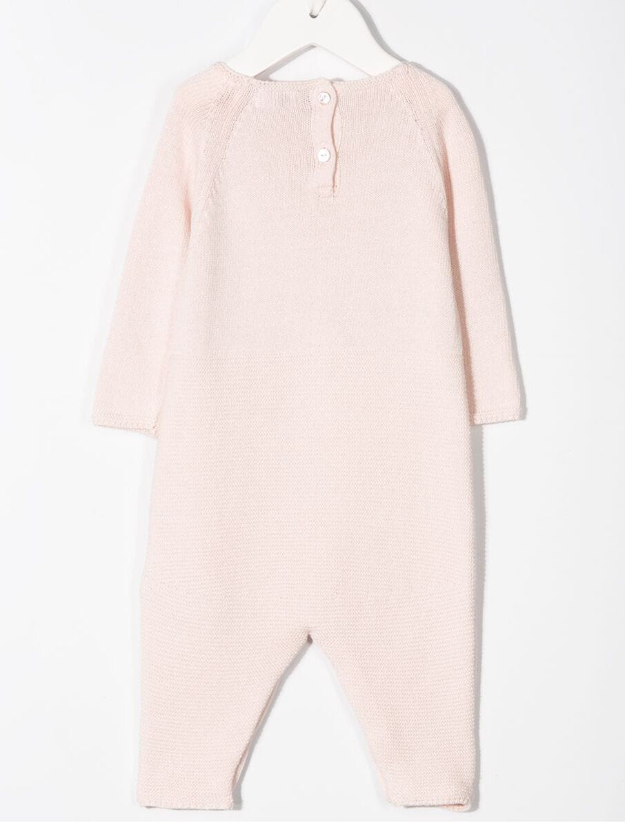 Pink Bamboo Smocked 100% Cotton Bell Bottom Summer Baby Shorts Pajamas Romper Pink Bamboo Smocked 100% Cotton Bell Bottom Summer Baby Shorts Pajamas Romper