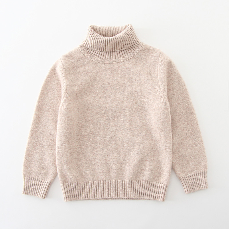 2024 Latest Design High Quality kids 100% cashmere sweater with round neck