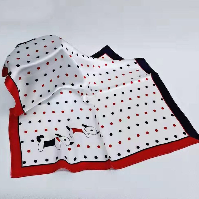 Fashion Style Print 30cm*30cm Men's Silk Pocket Square