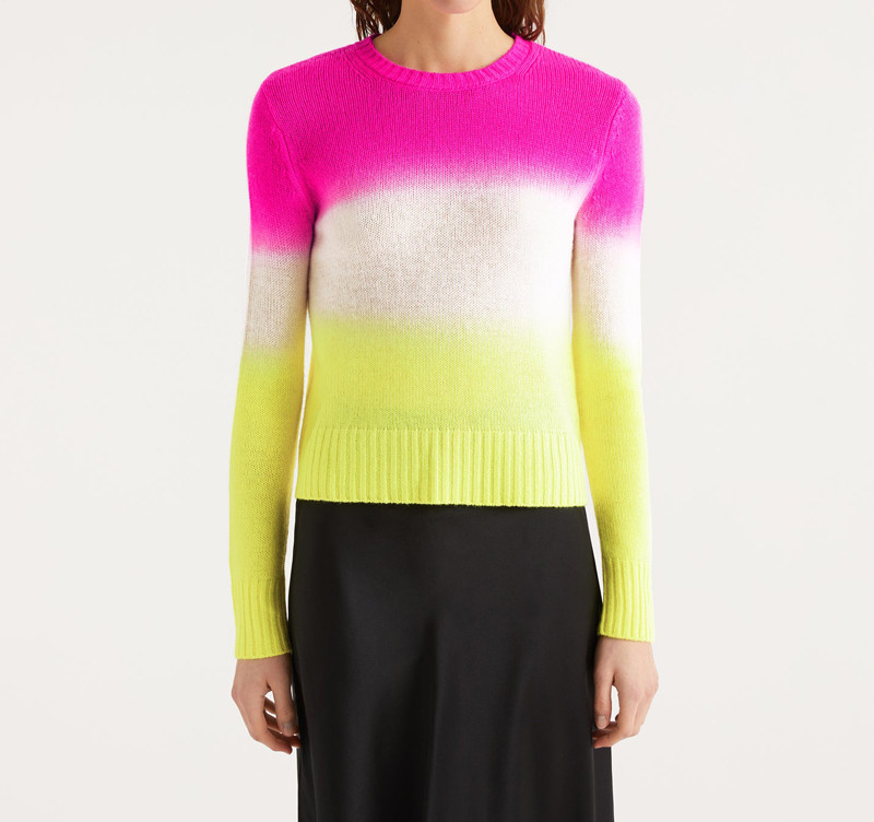 2024 High Quality Ladies' Knit Custom Printed Pattern Wool Pullover Sweater