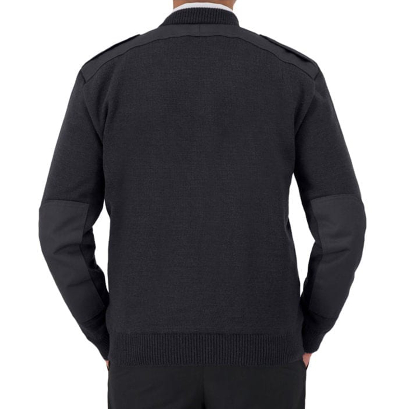 Personalized Bank Employee Office Business Working Uniform Unisex Knitted Pullover Bank Uniform Sweater