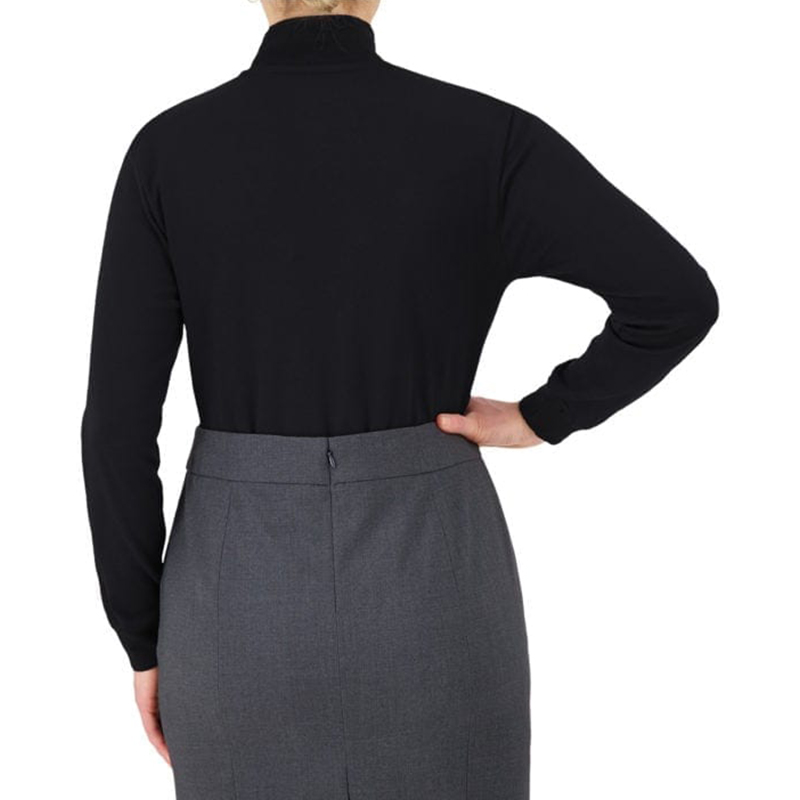 Fashion Company Employee Office White-collar Worker Business Uniform Turtleneck Women's Other Uniform Sweater