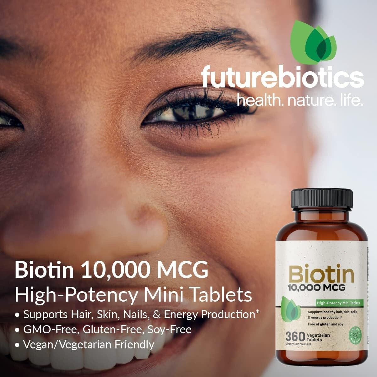 Dietary Fiber Biotin Tablets