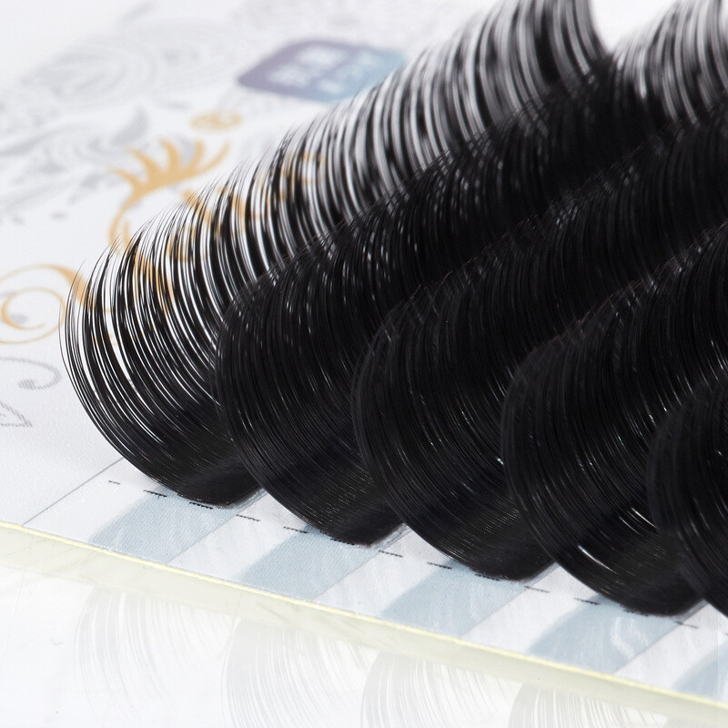 0.05 Matte Black Cashmere Lashes - 12Rows 0.05 Matte Black Cashmere Lashes - 12Rows