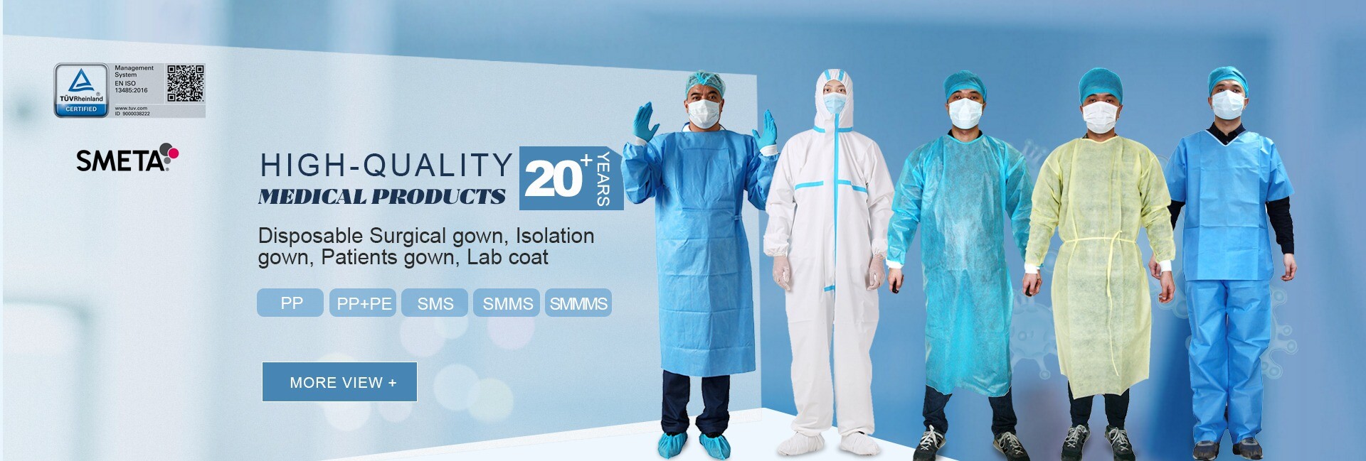 Standard surgical gown