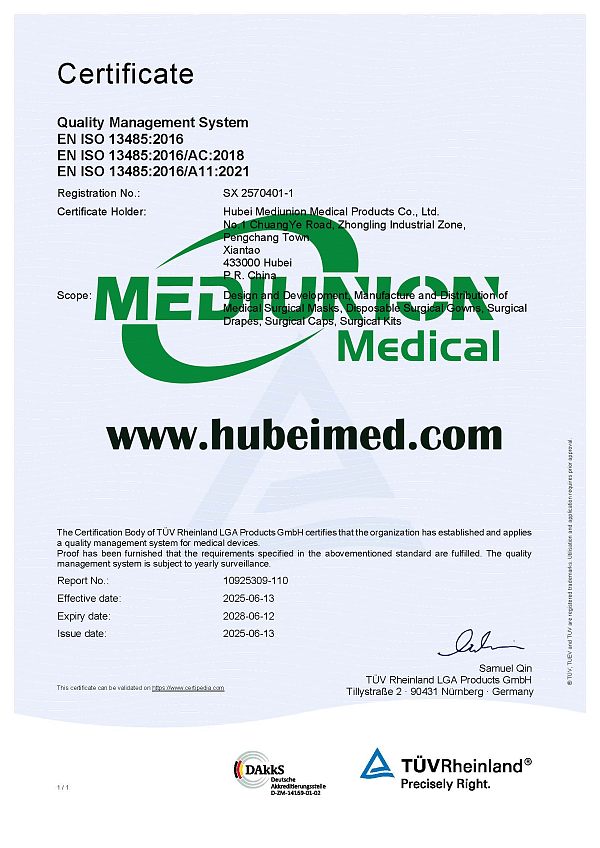 ISO 13485 TUV