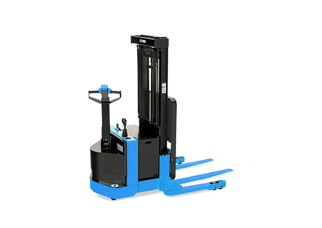 Industrial walk-behind stacker cranes