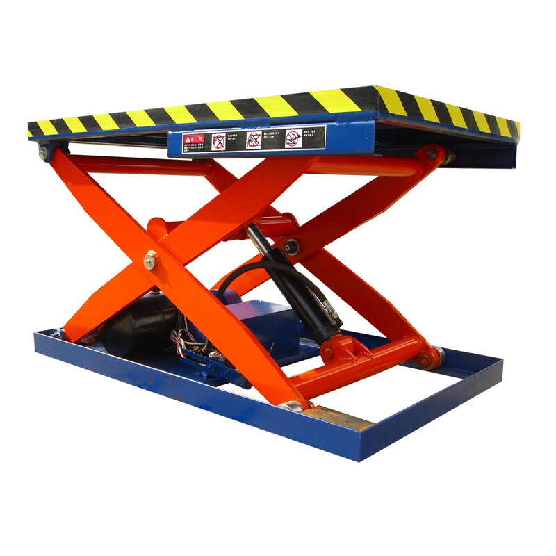 Fixed hydraulic lifting platform
