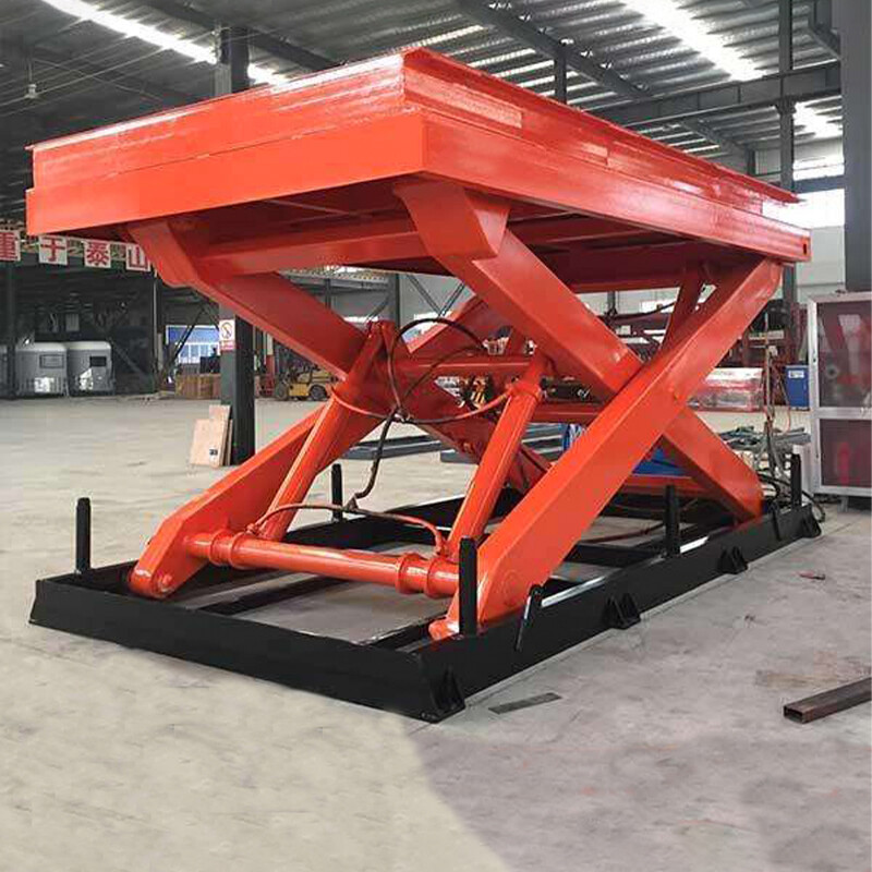 Fixed hydraulic lifting platform