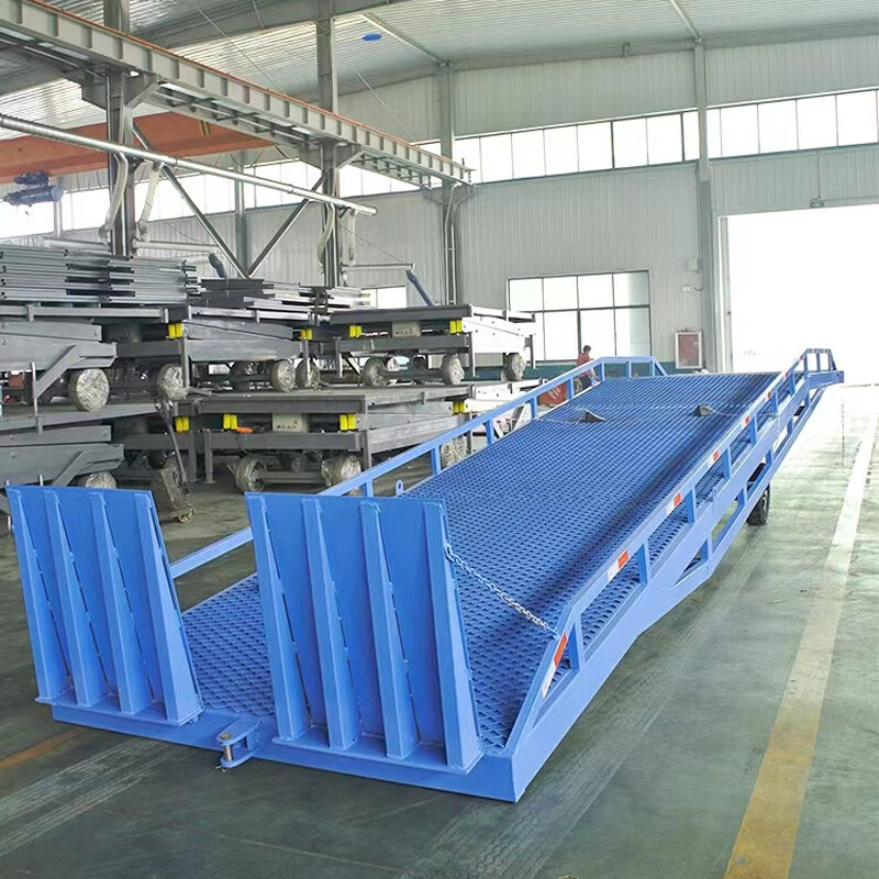 Mobile hydraulic ramp