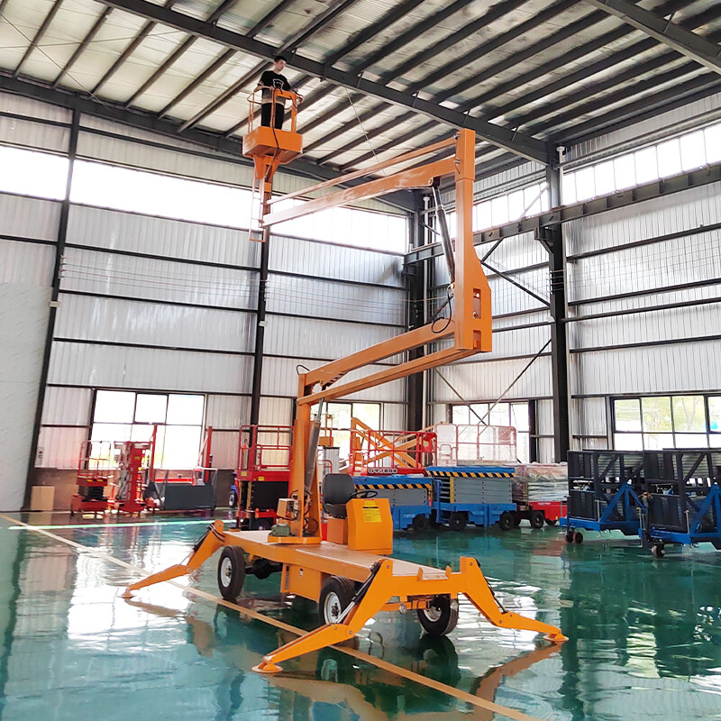 Electric hydraulic boom test lift