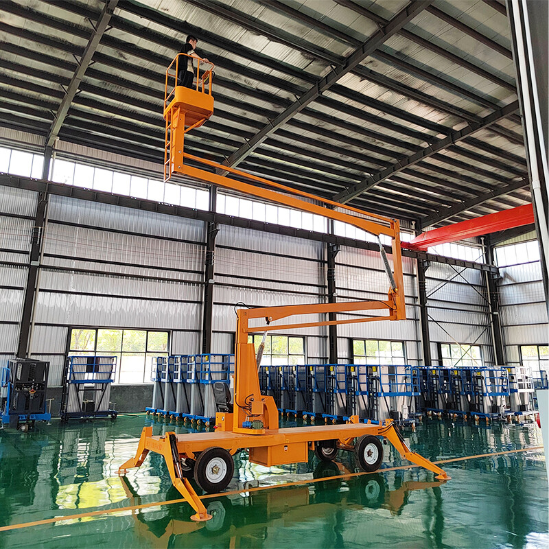 Electric hydraulic boom test lift
