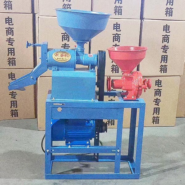 Rice milling and refining machine