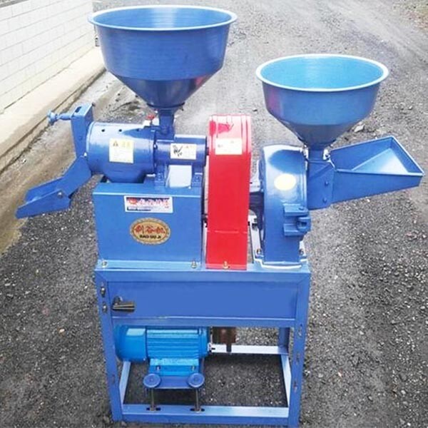 Rice milling and refining machine