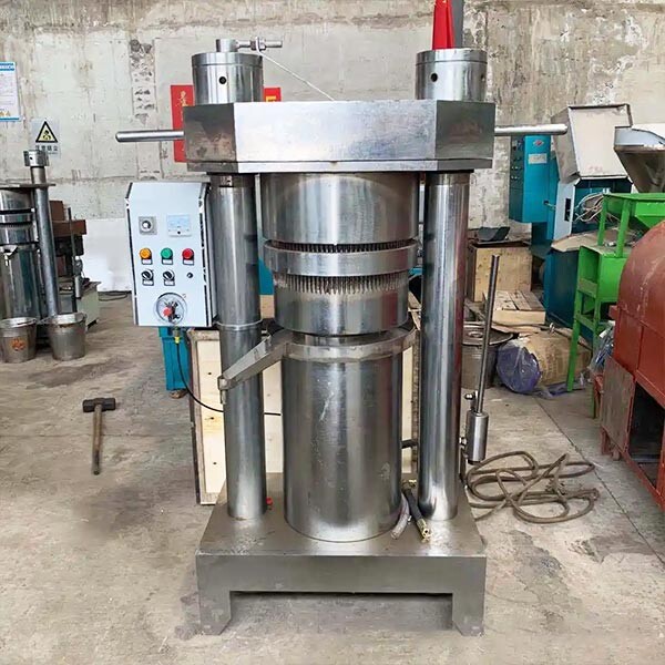 Fully automatic oil press