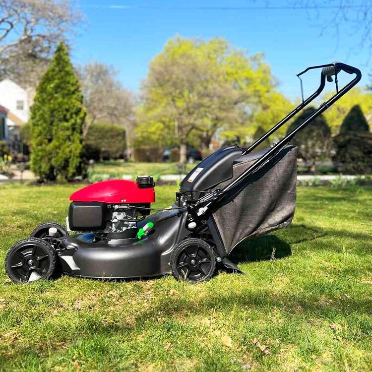 Pushcart lawn mower