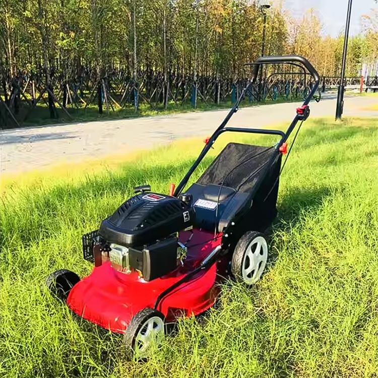 Pushcart lawn mower