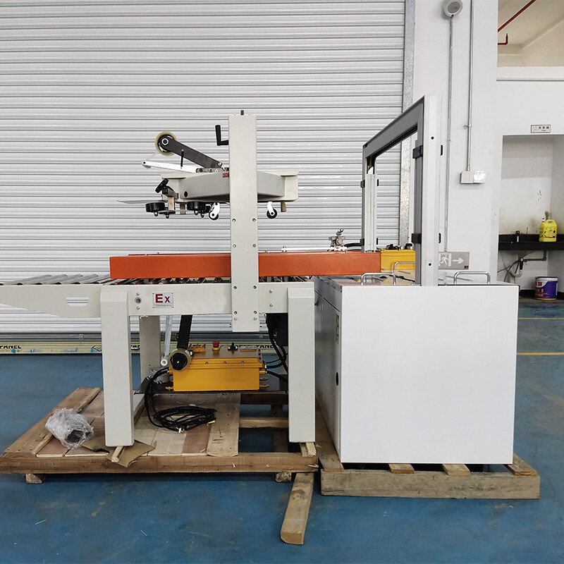 Automatic explosion-proof baler