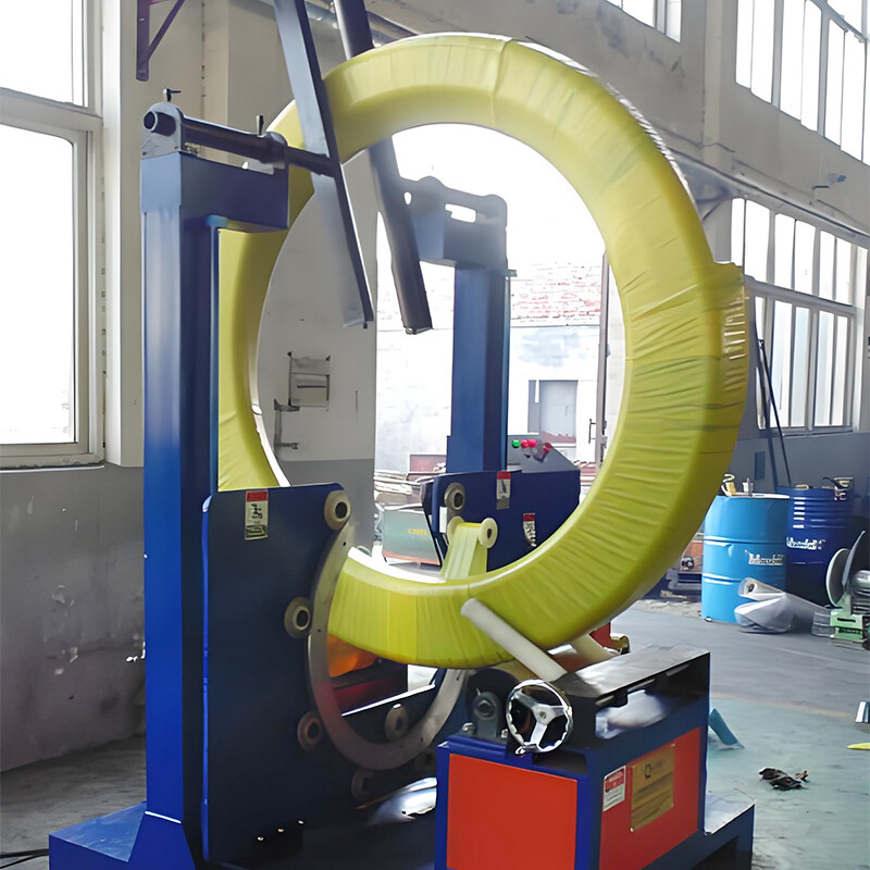 Steel belt entangle Around machine