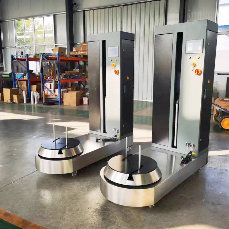 Palletless entangle Around machine