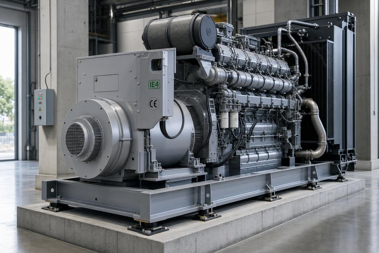 EU Enforces IE4 Efficiency Standard for Large Generators from June 2026