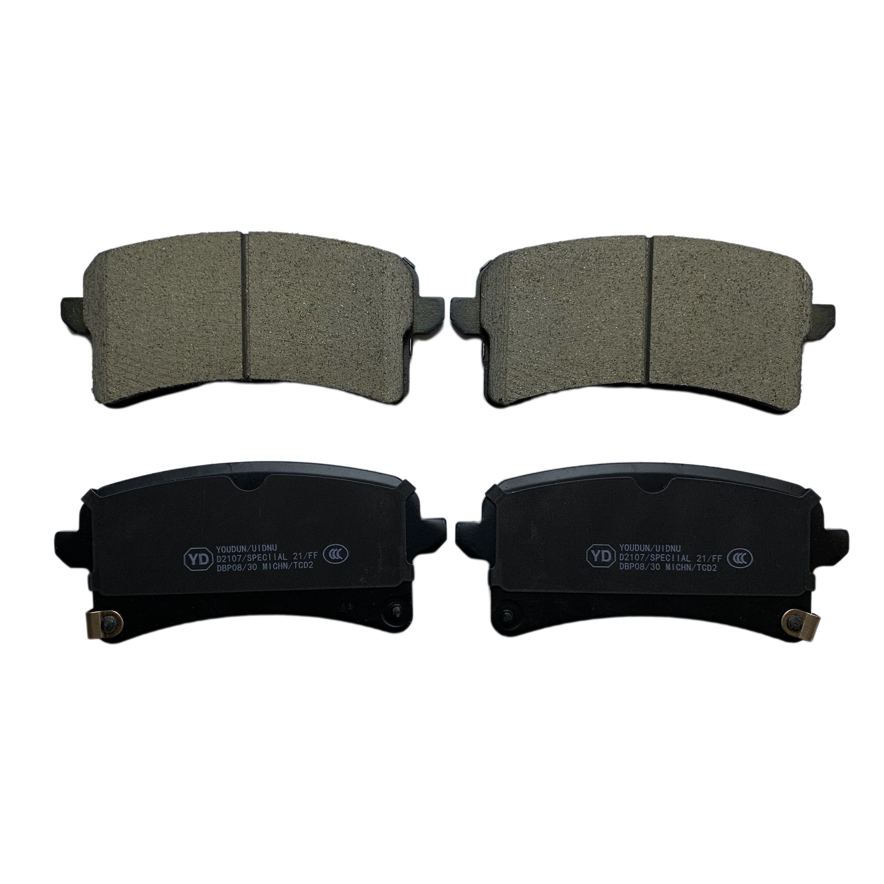 YD-55014 UIDNU PC201058-0401 rear premium ceramic brake pads  for Changan Hunter F70