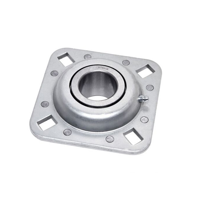 Disc Bearings With Stamped Seats For Agricultural Machinery