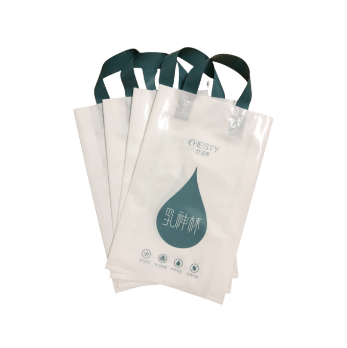 PE Plastic Stranging bag handbag bag cosmetics gifts, wrist bag clothing shopping bags