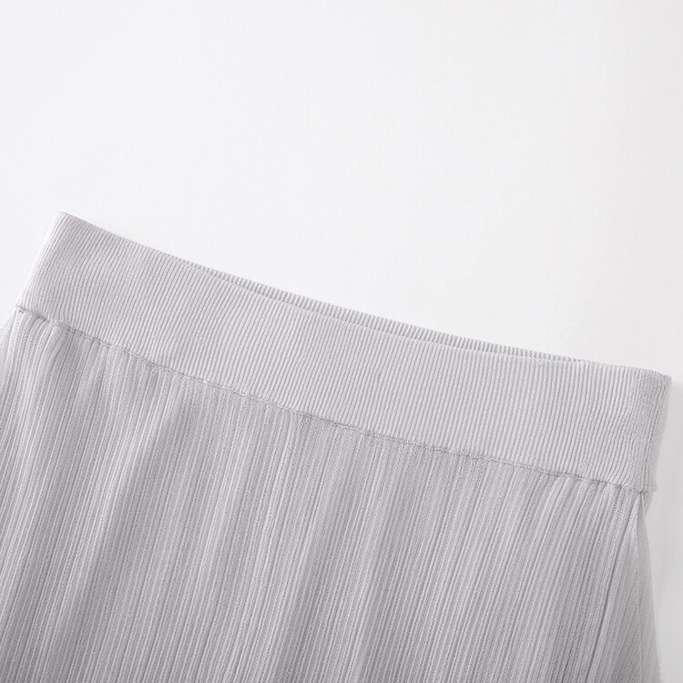 knit silk skirt 01