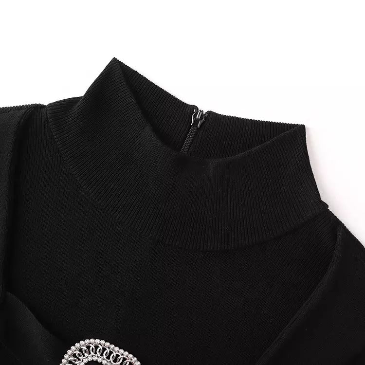 Women Rib Knit Dress 9
