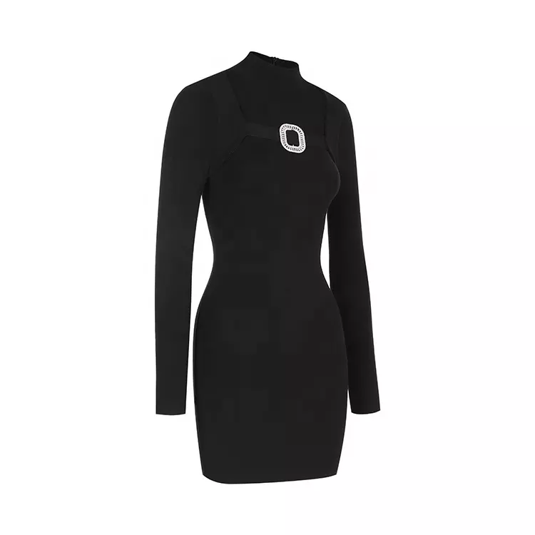 Women Rib Knit Dress 9