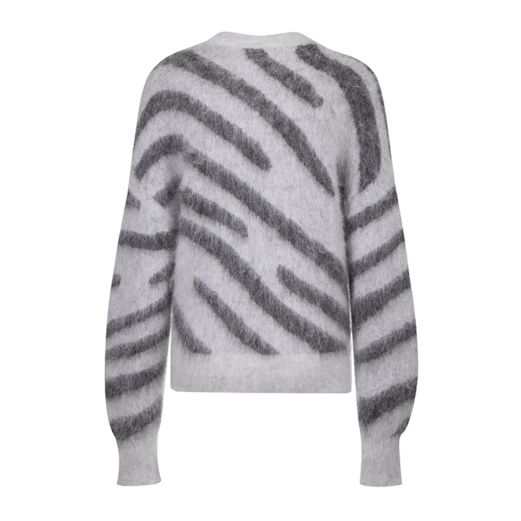 Women Wool Mohair Sweater 43