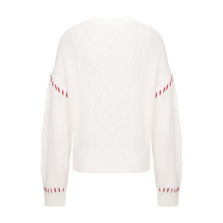 Women Wool Sweater 46