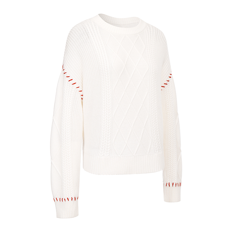 Women Wool Sweater 46