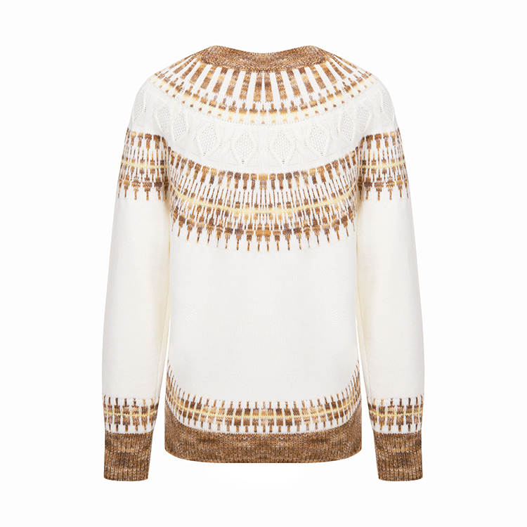 Women Wool Mohair Sweater 47