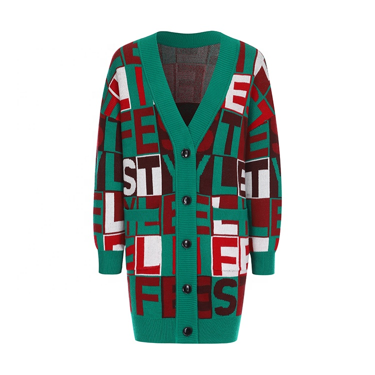 Women Wool Cardigan 108