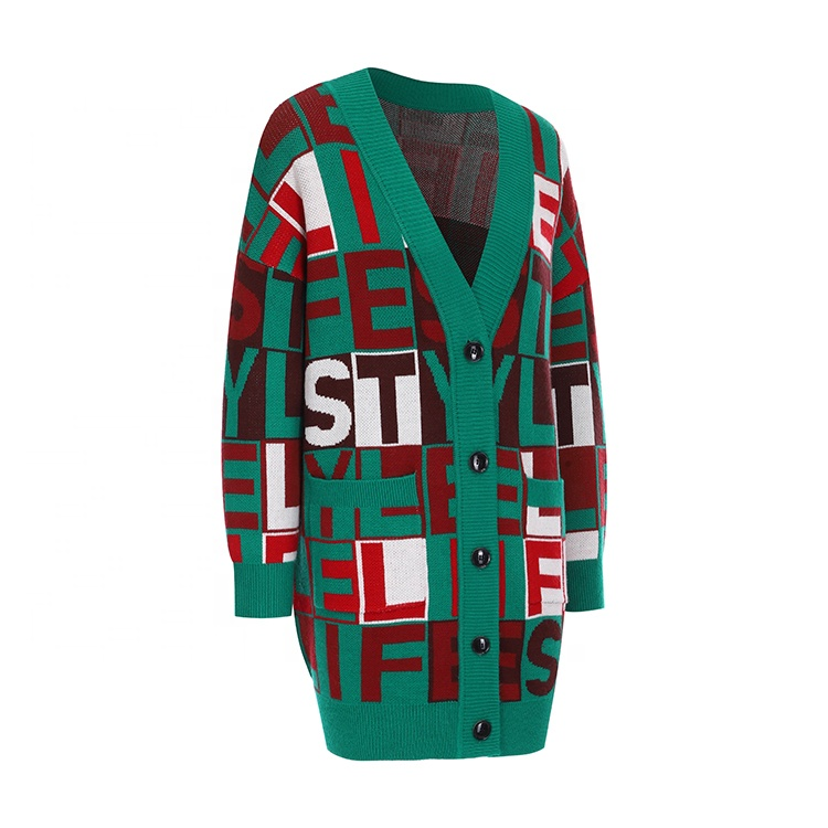 Women Wool Cardigan 108
