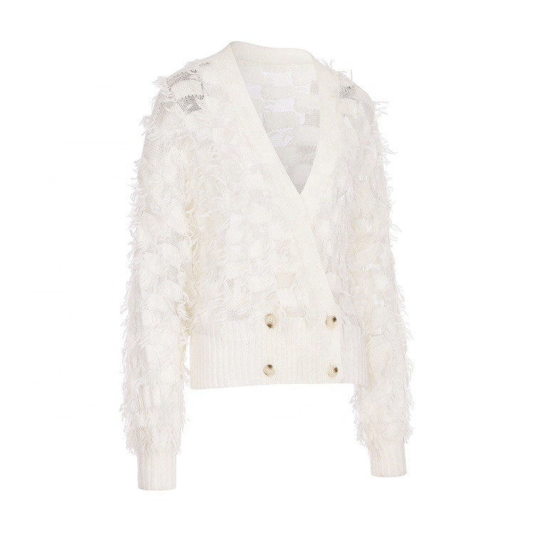 Women Mohair Cardigan 113
