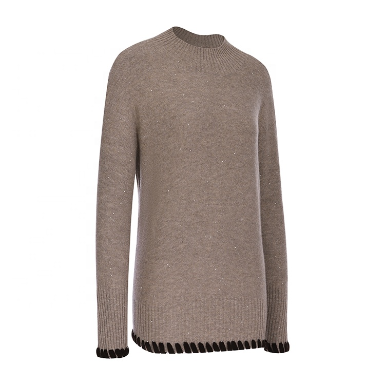 Women Wool Cashmere Sweater 125